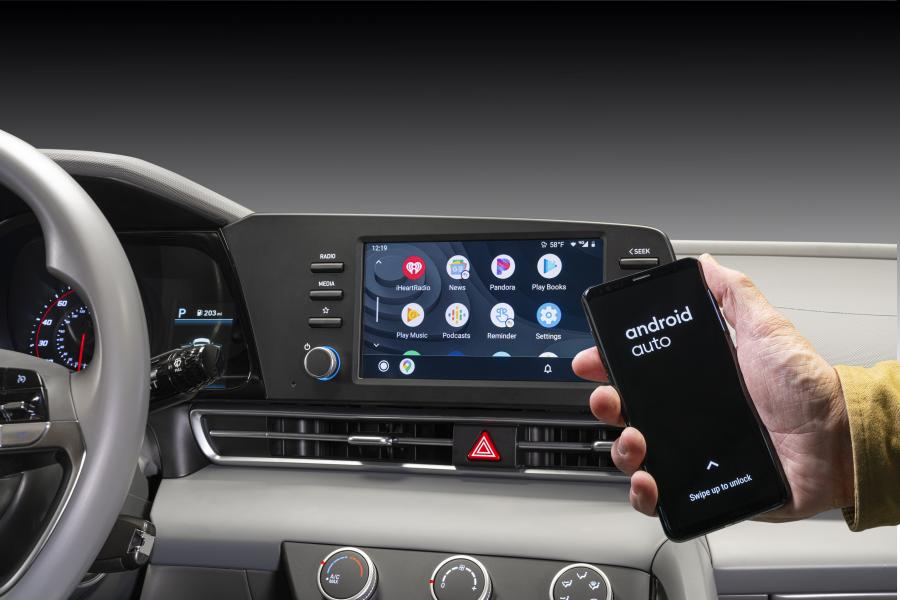 Детали интерьера Hyundai Elantra (CN7) 2020 года  (NA) (фото 46 из 67)